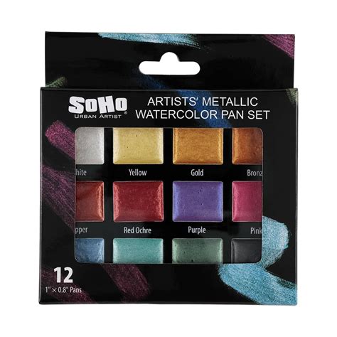 wugi watercolor metallic fabric|SoHo Artists' Metallic Watercolor Sets .